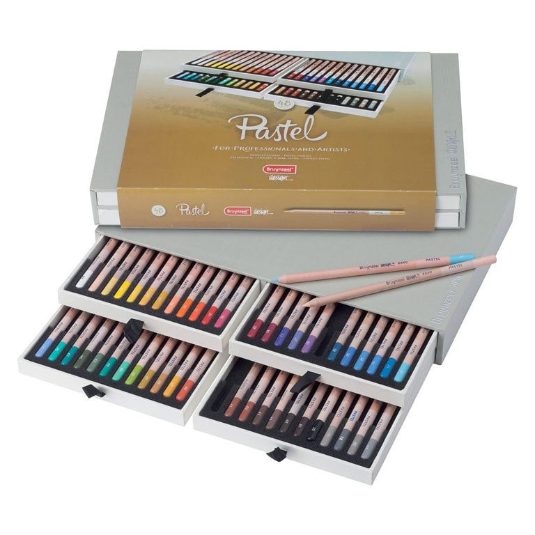 Ensemble de 48 crayons pastel 