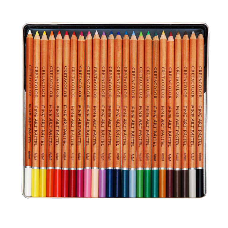 Ensemble de 24 Crayons Pastel de la marque Creatacolor