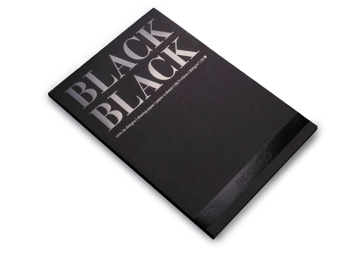 Phette de 20 feuilles de papier Noir Tizano 11.75 `` X 16.5`` 300 gms