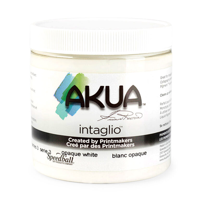Encre Akua - Intaglio - Opaque White - Speedball