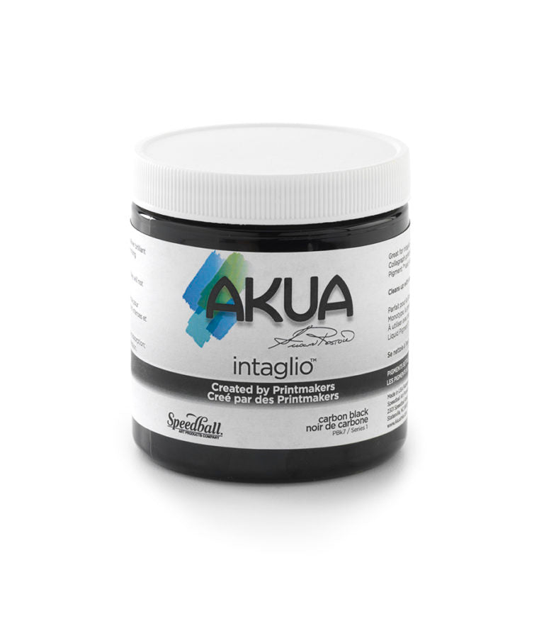 Encre Akua - Intaglio - Carbon Black - Speedball -16 oz