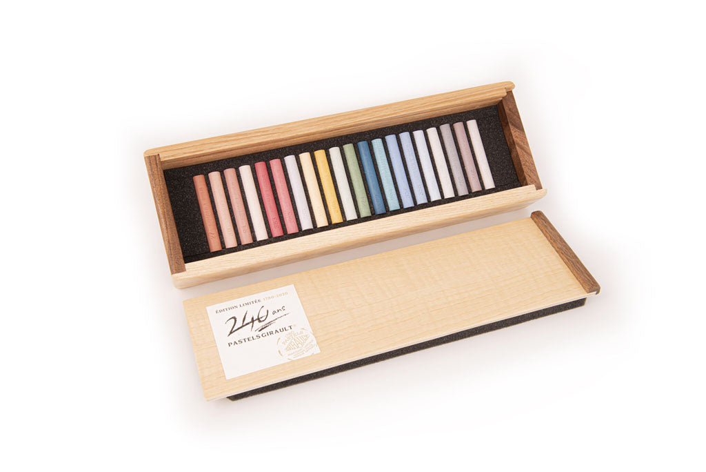 Ensemble de 20 pastels 240 ans