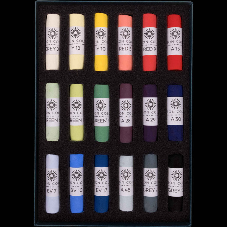 Ensmeble d'introduction 18 pastels